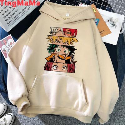 My Hero Academia Shoto Todoroki Dabi Bakugou mikiny Unisex Oversized 2021 Unisex mikiny oblečení Ulzzang harajuku Unisex Mikina