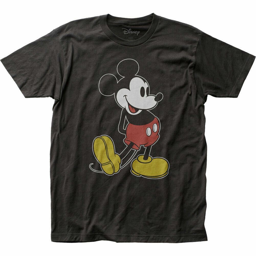 26 Mickey Mouse Pose T Shirt Licensed Disney Cartoon Movie Adult Tee New Black Unisex T-Shirt L