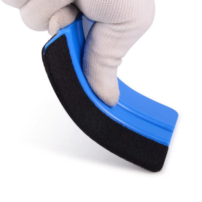 1pc Auto Styling Felt Edge Vinyl Squeegee Car Vinyl Scraper Vehicle Window Tint Film Wrapping Squeegee Applicator Tool