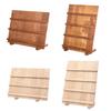 Houten Sieraden Oorbellen Display Stand Opbergrek Displayhouder Geschikt voor Thuis Kantoor en Winkel Presentatie