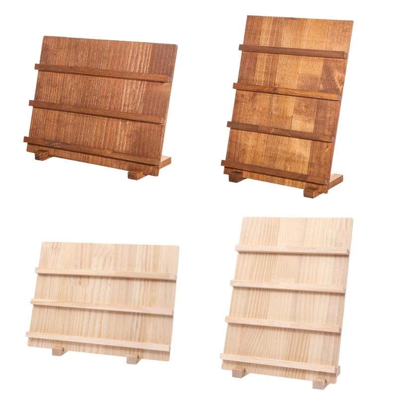 Wood Jewelry Earring Display Stand Storage Rack Display Holder Suitable for Home Office and Retail Store Presentation