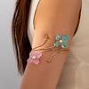 Tropföl Blumen Armband Buntes Armband Mode Offenes Armband Arm Zubehör
