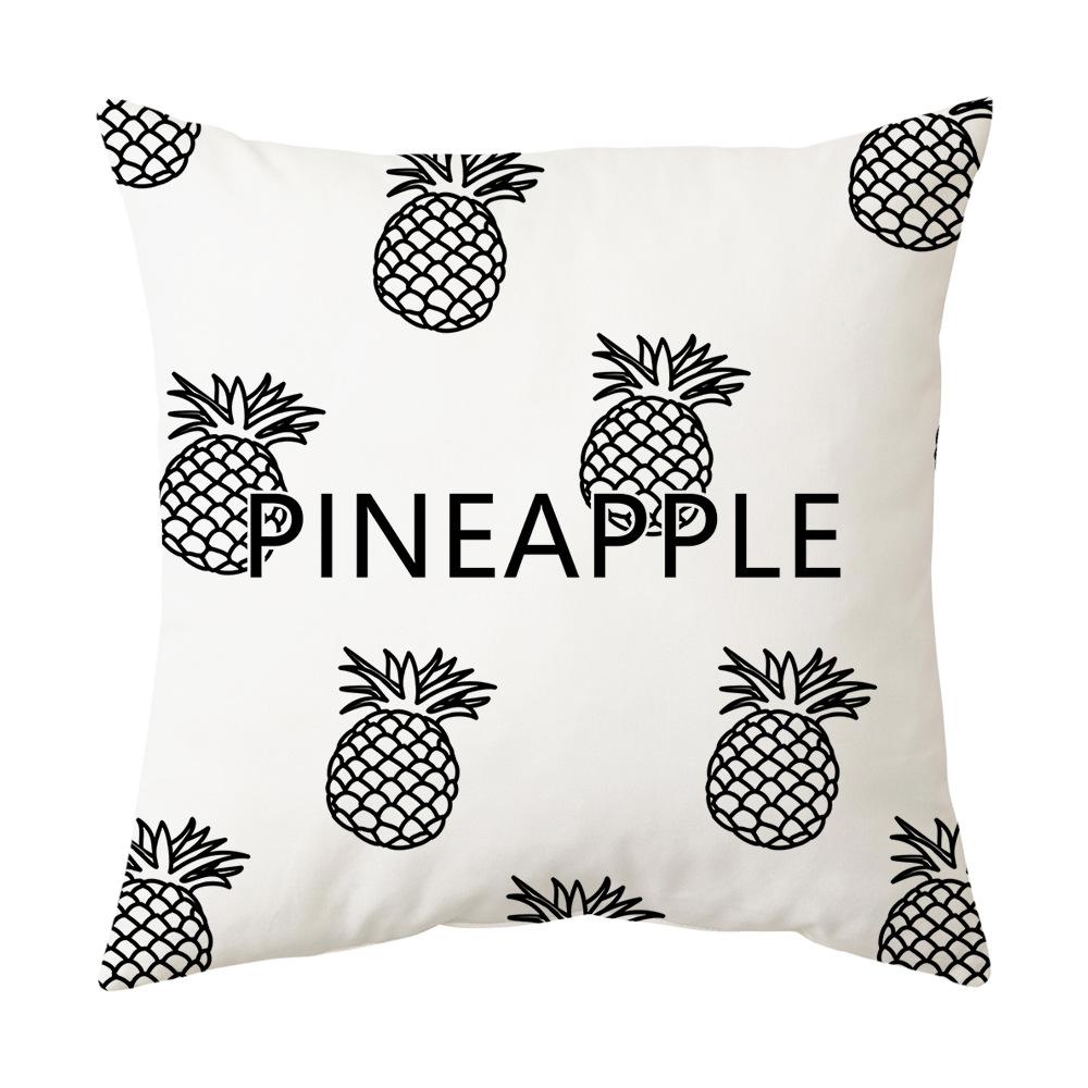 New Pineapple Cactus Yellow Pillow Geometric Pillow Cover Pillow Car Cushion Sofa Pillow Cover