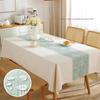 Thickened Imitation Cotton Linen Dining Household Square Wear-resistant Waterproof Oil Proof Tablecloth