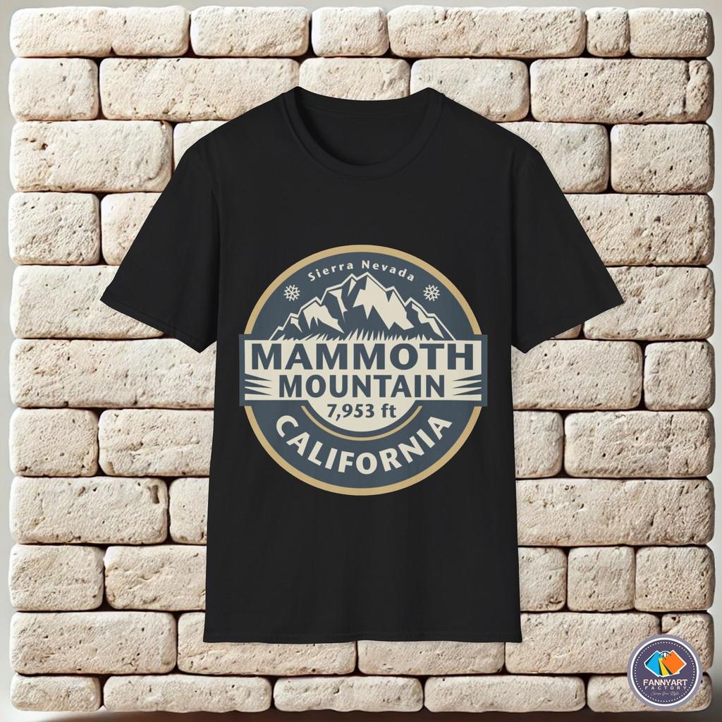 Mammoth Mountains Callifornia Siera Nevada Unisex T-Shirt