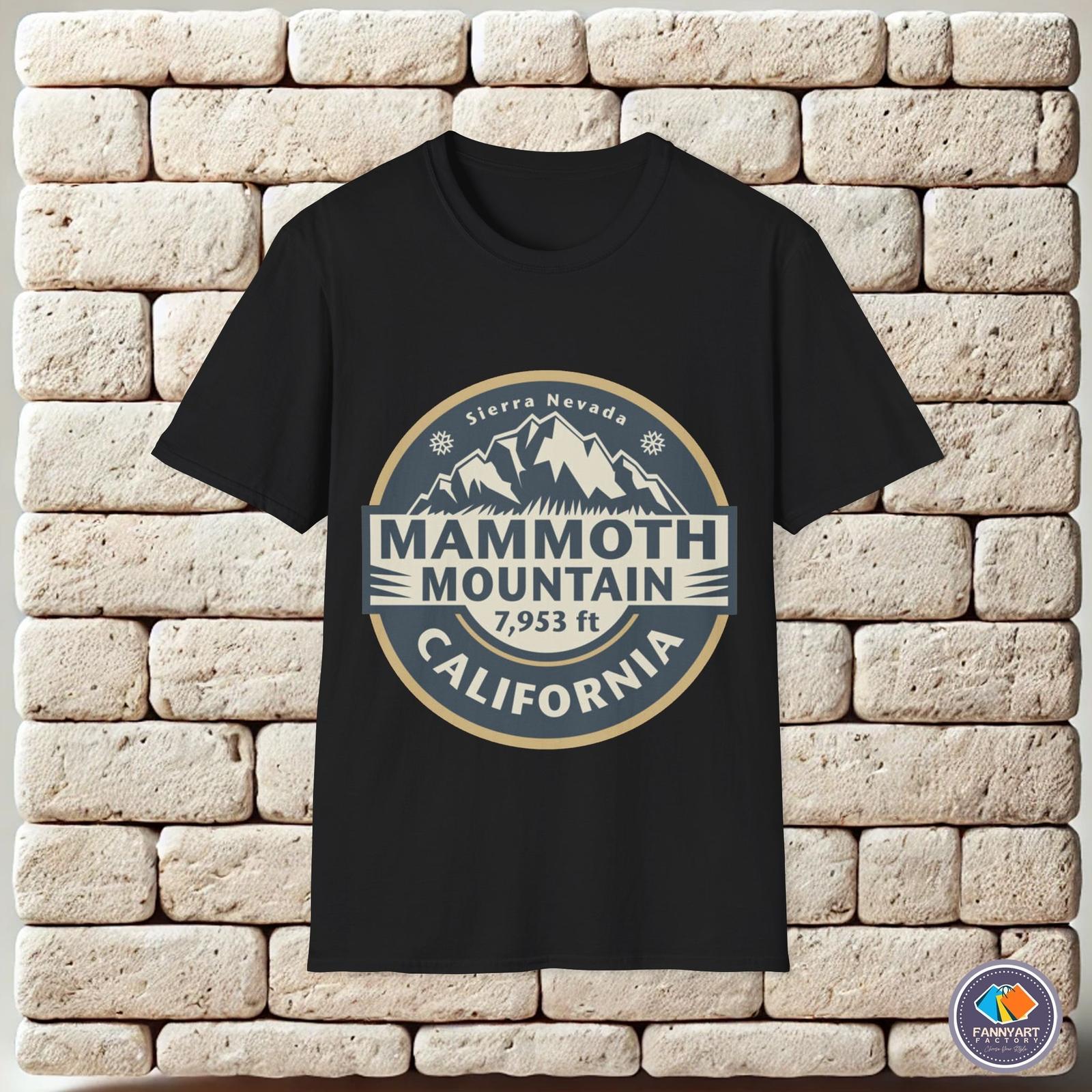 Mammoth Mountains Callifornia Siera Nevada Unisex T-Shirt XXL