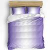 Purple Flower Lavender Romance Duvet Cover With Pillow Case Custom 3pcs Bedding Set Quilt Cover Double Bed Home Textile