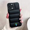 ADD LOGO Down Jacket TPU Mobile Phone Case for iPhone 14 Pro Max