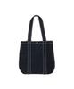 Allbutone Canvas Tote Bag Black Canvas