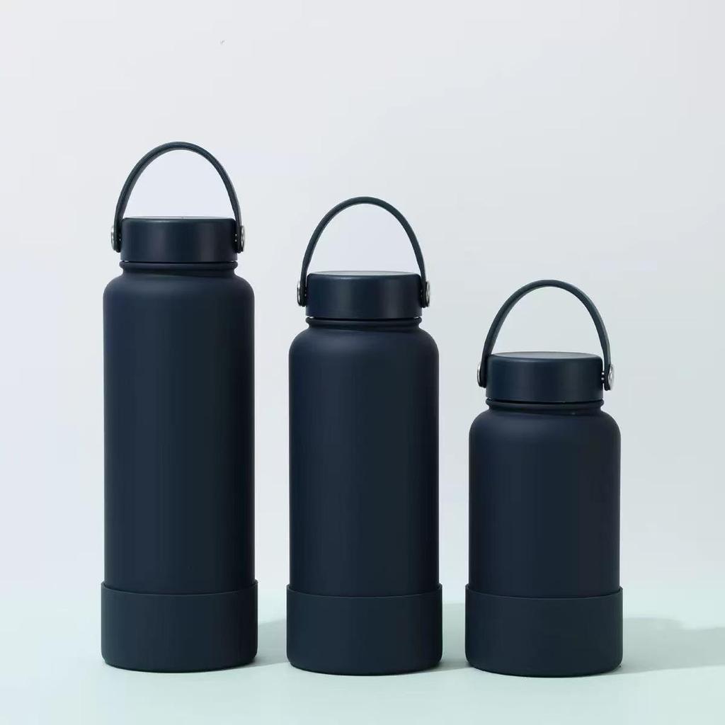 High-Value 316 Stainless Steel Macaron Thermos Bottle with Lanyard - Stylish, Portable, Insulated Sports Water Bottle