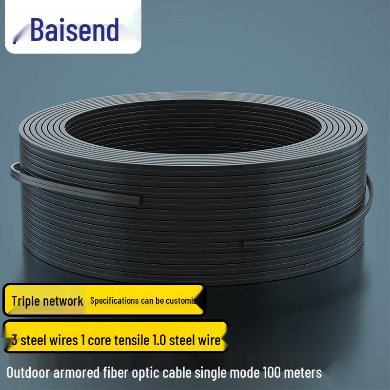 Baisende Single-Mode FTTH Drop Fiber Optic Cable