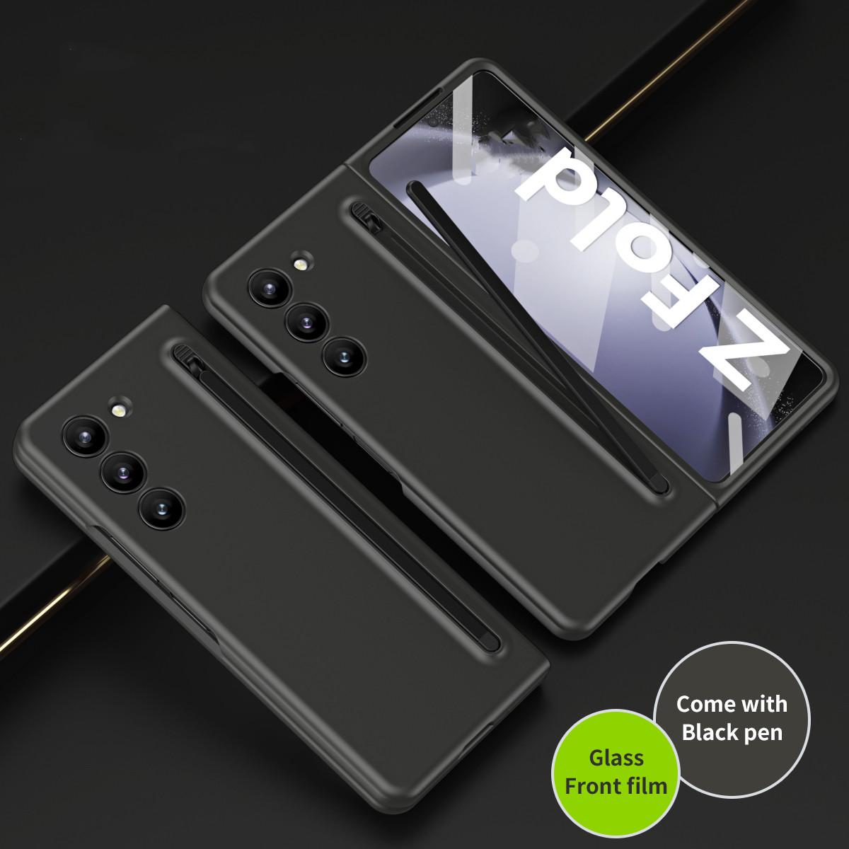 

Для Samsung Z Fold5 Anti-Drop S Pen Защитный стеклянный чехол-пленка для Samsung Galaxy Z Fold 5 Fold5 5G Складной чехол на весь корпус for Samsung Z Fold 5