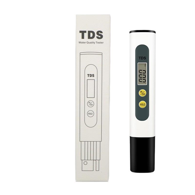 Pluma Medidora de TDS de Agua de Alta Calidad para Uso Doméstico – Detector de Calidad del Agua de Dos Botones