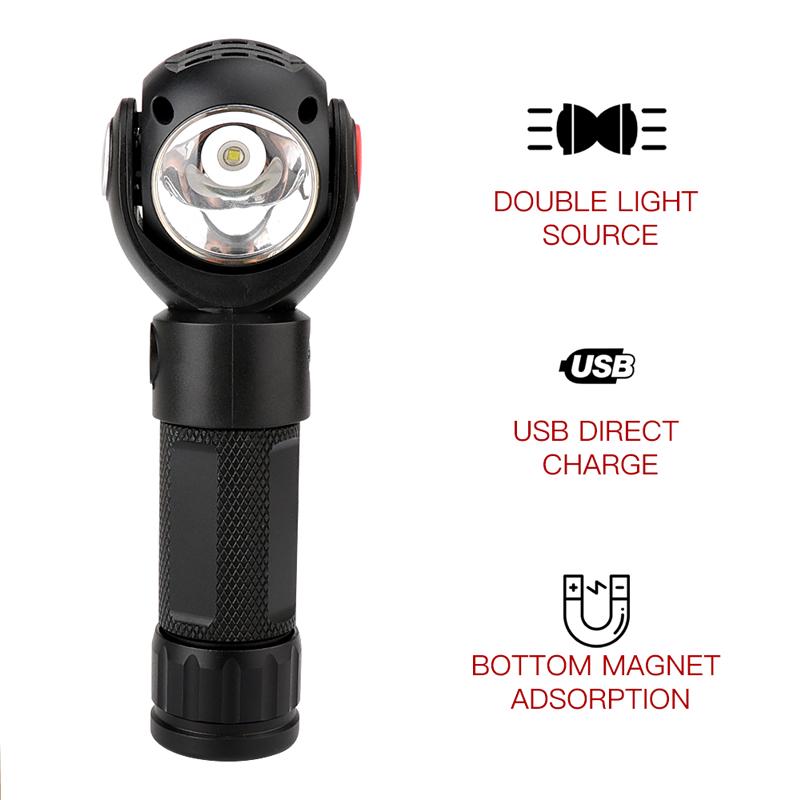 65000LM LED Bicycle Light USB Rechargeable Bicycle Flood Lamp Front Headlight