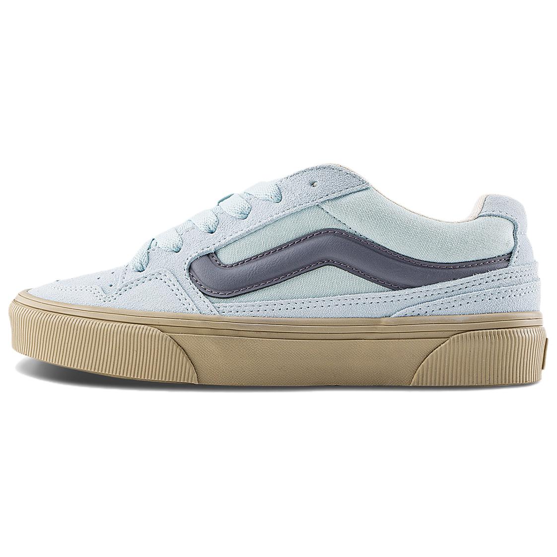 Vans Caldrone Low top Skateboard Shoes Women s Light Blue VN0007P9FOA 37