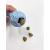 PLATZ PET SUPPLISES FUN Dog Toy Favo Pocket Bone Light Blue &