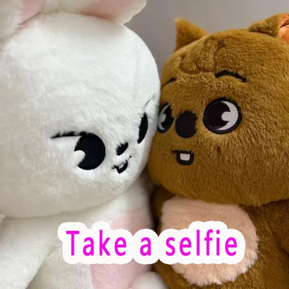 50cm Plush Toy Wolfchan Kawai Cartoon Stuffed Animal Plushie Doll Large Size Strayki ds Plush Sleeping Pillw Gift