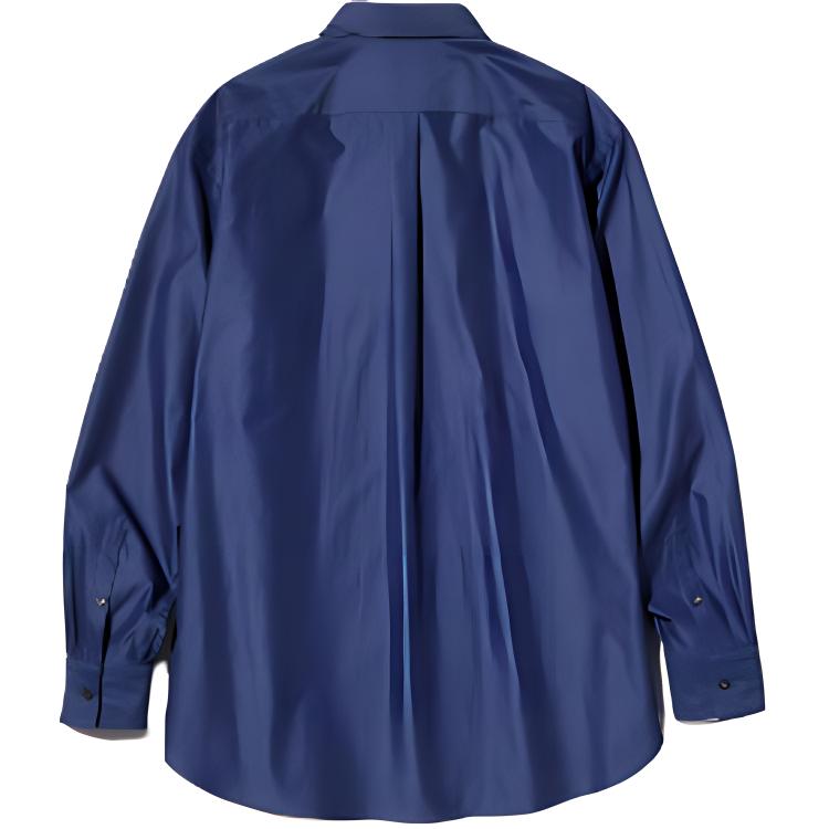 UNIQLO Jil Sander Collaboration Solid Color Comfortable Button-Up Long Sleeve Shirt Men shirts 478673-66
