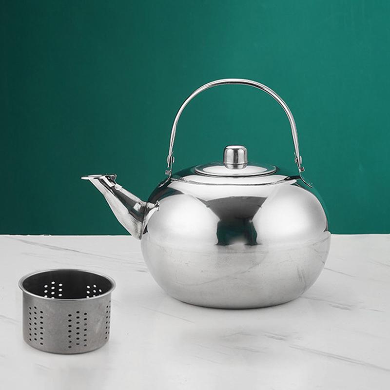 

Чайник из нержавеющей стали, заварочный чайник с фильтром для заваривания, кофейник, кувшин для зеленого чая улун, домашний офисный чай, кофейные принадлежности, кухонная утварь