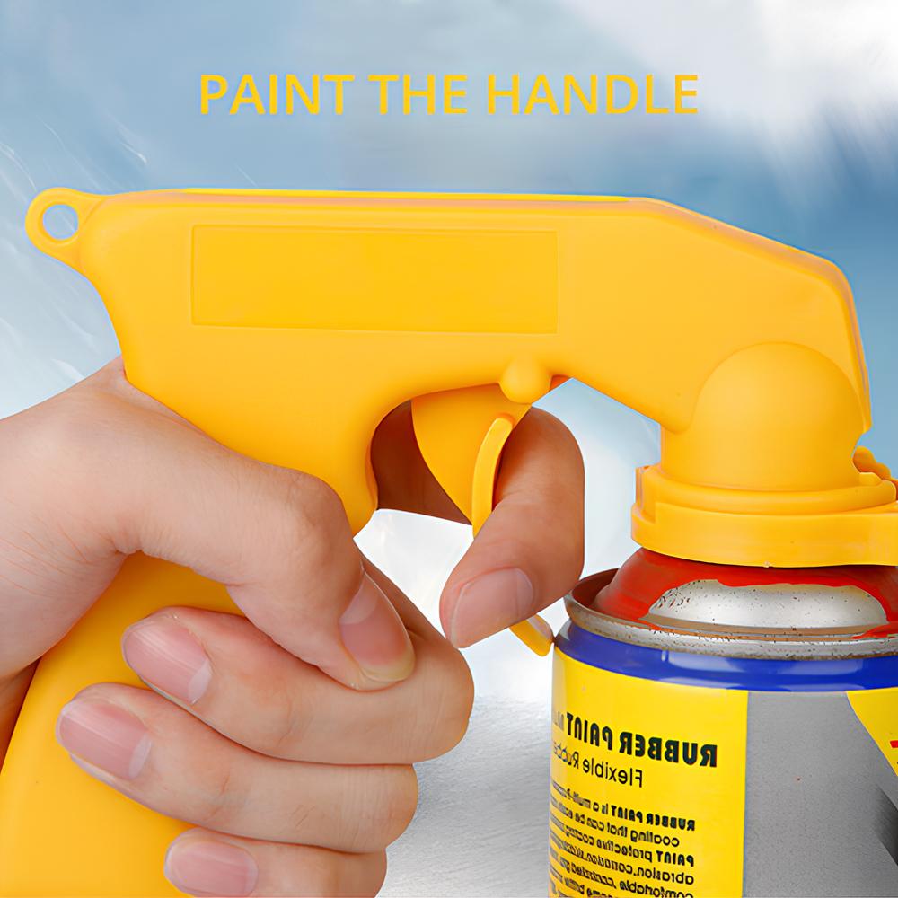 Spray Adapter Paint Care Aerosol Film Gun Handle Full Grip Trigger Maintenance Tools Locking Ring Automotive Parts Convenient