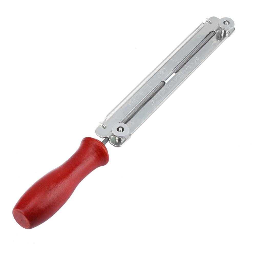 Plastic Handle Chainsaw File Kit Round File Chainsaw Sharpener Chainsaw Maintenance