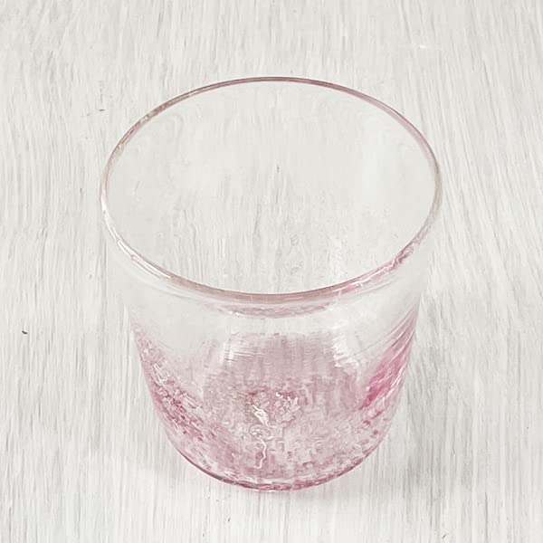 

Rocks Glass Whiskey Glass Shochu Gift Ryukyu Glass Glass Fluorite Fireflies Urununada Rocks Glass [kubagasaya]Kubakasaya (Pink) рожевий