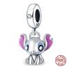 Authentic Original Charm Bead Component Copper Metal Characters & Capybara Charm Bead Component Bead Components Compatible With 3mm Authentic