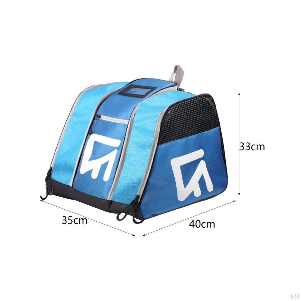 Ice Skate Bag Skating Backpack Large Capacity Multifunction Roller Storage for