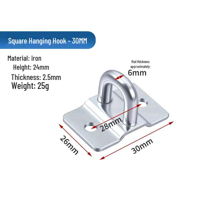 Jinrongda Heavy-Duty Stainless Steel Ceiling Hook for Fans