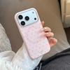 Silver Polka Dot Gold-plated Case Suitable for Apple 17 Pro Max, iPhone 16, Korean-style Minimalist 15 Magnetic Case, 17 Niche