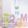 Water bottle high value children's double drinking straw cup 1011 new water cup plastic student cup portable kettle direct drinking cup