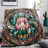 Anya Forger Flannel Blanket Comfortable Print Cozy Warm for Bed Chair Picnic Travel Bedroom Sofa.-TING