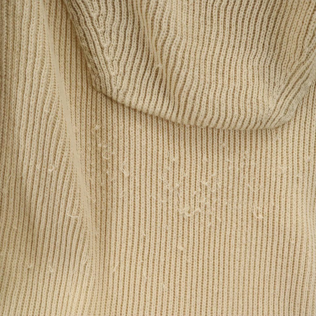 BATONER made in Japan Long sleeve long knit cardigan 1 beige Women Used