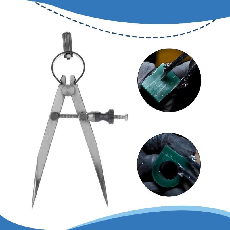 Jewelry Making Wax Tube Carving Set Portable Green Wax Tube for Jewelry Rings Molding and Carving Easy To Engrave