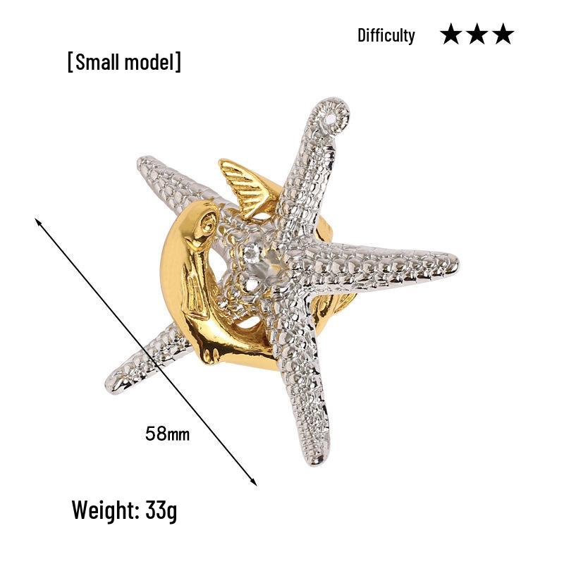 Intelligence Puzzle Zinc Alloy Disentanglement Rings - Unlock Nine Linked Rings Kongming Luban Lock Educational Toy