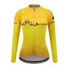 1 Womens Long Sleeve Cycling Jersey Breathable Quick Dry Performance Top Road Mountain Bike