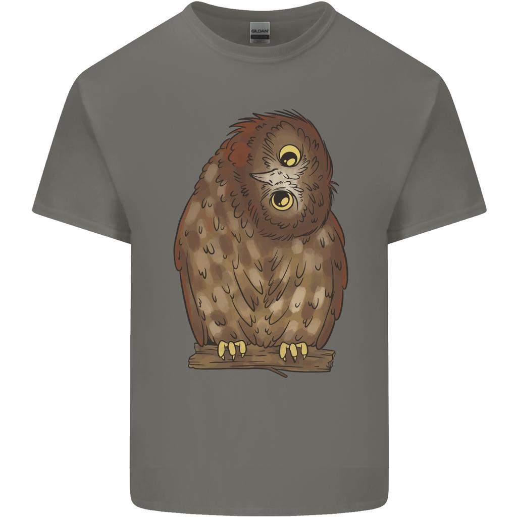 A Funny Owl Unisexs Light Cotton TShirt