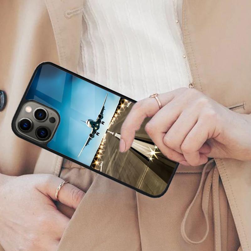 Retro Airplane Vintage Pilot Flying Magnetic Phone Case For APPLE iPhone 17 Air 16 14 13 12 Pro Max 15 Plus MagSafe Cover