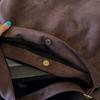 Minimalist Tote Bag for Women Fashion Shoulder Bag with Soft Suede Texture Large Capacity