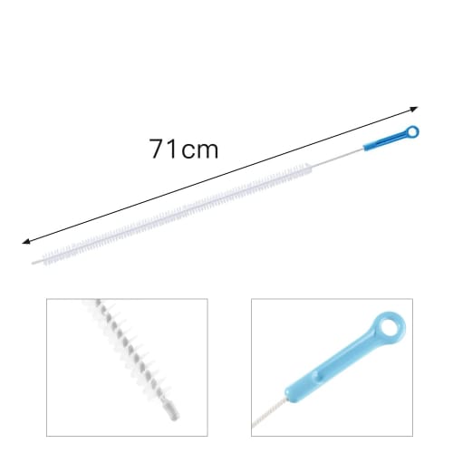 Flexible Pipe Cleaning Brush, Bendable, Long, Thin Brush, Pipe Cleaner Brush, Hair Clog Removal Tool, Suitable for Kitchen, Bathroom, and Floor Drains