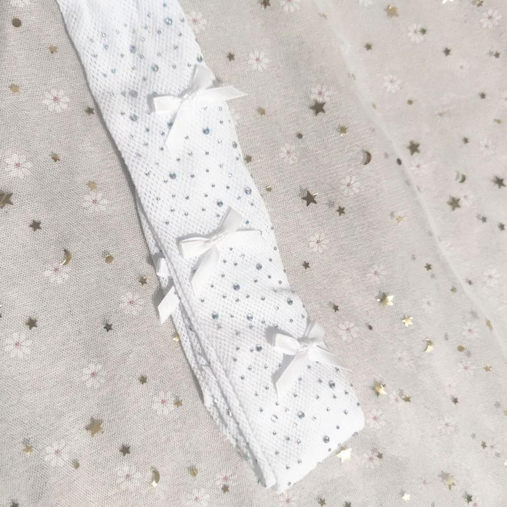 Collant Rete Traspiranti per Bambini con Strass Calze Colorate Scintillanti Moda