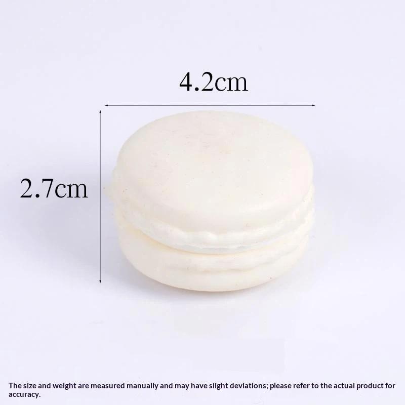 Artificial Macaron Simulation Food Models Lifelike Texture Assorted Styles for Holiday Party Decor Home Desktop Ornament Gifts