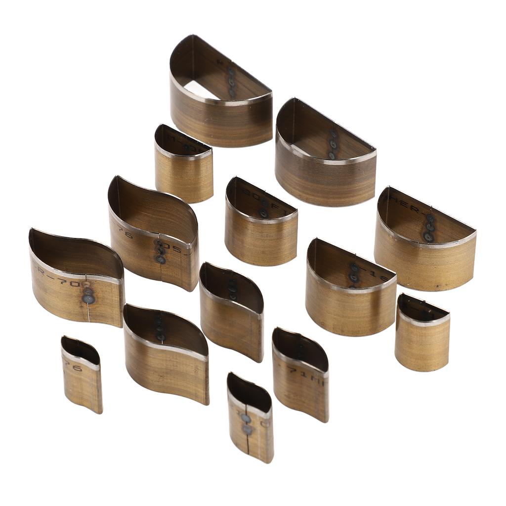 14 Pcs Leather Cutting Die High Carbon Steel 7 Different Sizes Simple Operation Cutting Mold DIY