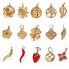 18K Gold-Plated Stainless Steel Beach-Style Pendant Necklace