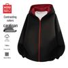 Men's American Style Oversized Zip-Up Hooded Sweatshirt