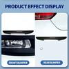 4pcs Car Carbon Fiber Pattern Anti-Collision Strips For Mercedes Benz Amg W204 W213 W205 W211 W212 W176 W205 W203 Accessories MNOPQ1