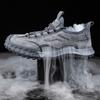 Anti-puncture Summer Safety Shoes Light Breathable Work Shoes with Plastic Toe 6kv Insulation Work Boots Safety Man Sneakers