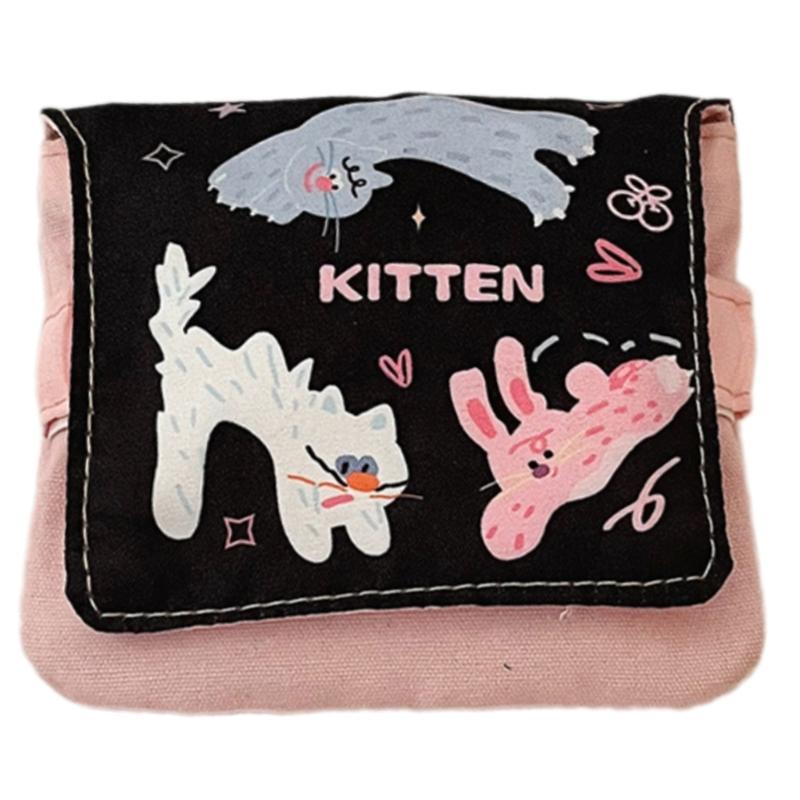 

Creative Polyester Tampon Organizer Cosmetic Pouch Lightweight and Practical Sundry Storage Bag for Everyday Use