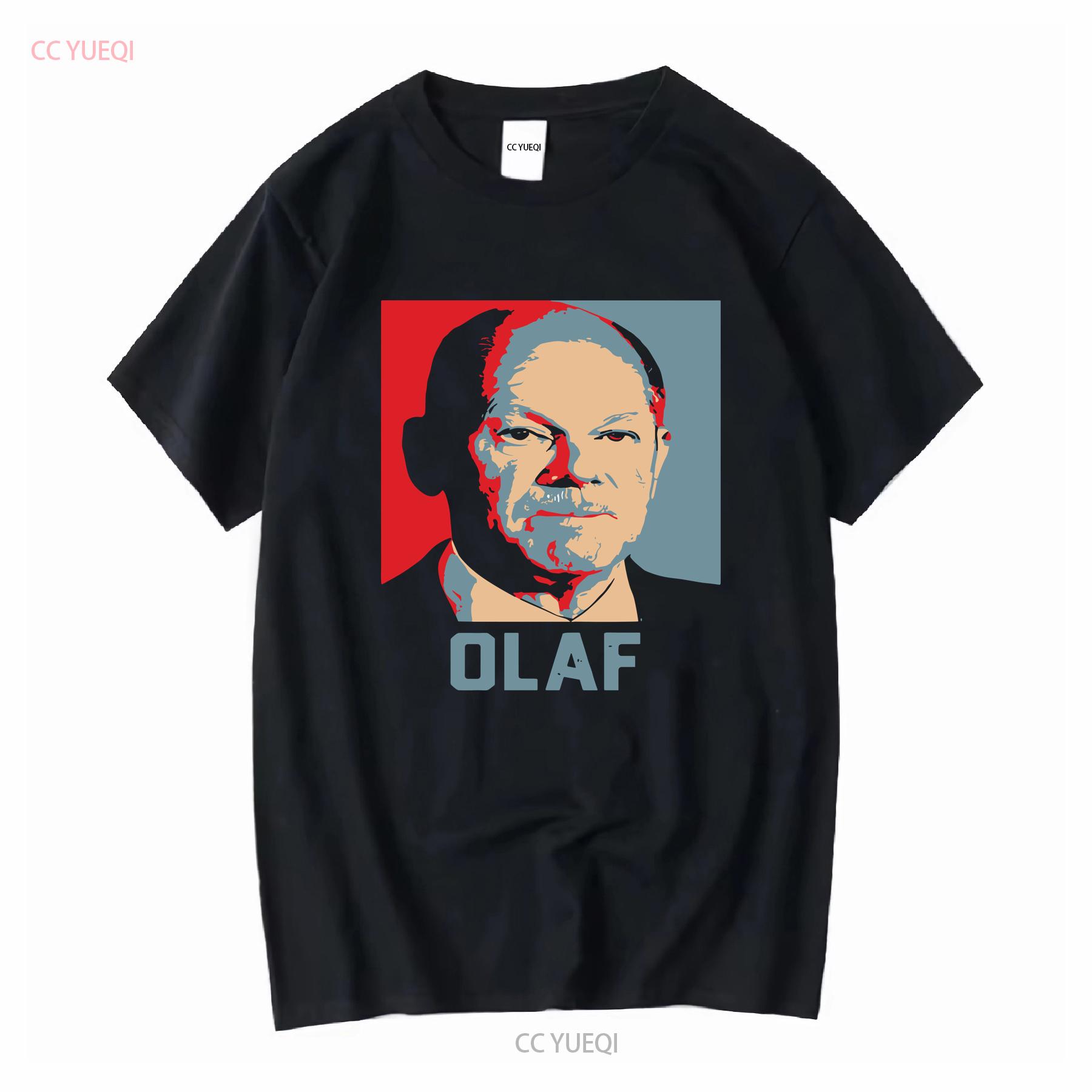 

Olaf Scholz T shirt German Chancellor Lovers All Sizes vintage Washed fashion Breathable designer clothes Stylish streetwear 4XL