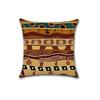 YunJeude Cushion Set of Nordic Geometric Different Zipper Home Car Suitable for All Seasons Covers, 45x45cm, 4, Patterns, Designs, Linen, Flax, Cute,